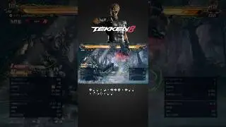 【TEKKEN8】 Eddy Gordo combo 70damage #鉄拳8 #tekken8 #コンボ #エディ・ゴルド
