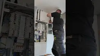 NO.100!! 3 PHASE EV CHARGER!! #ev #electrician #home #tips