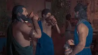 Assassin´s Creed Odyssey - Perikles's Symposium & Drink Up and the singing game