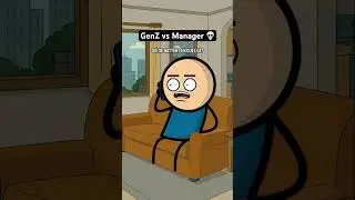 GenZ vs Manager 💀Audio: @eliotlehanneur4487  #humour #drole #cartoon #animation #sketch