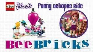 LEGO Friends Funny Octopus Ride Review! 41343