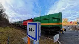 Trains des d&eacute;chets Sivalor  Locomotive G1206