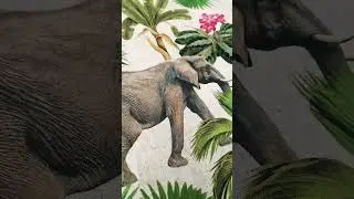 Lush Fabric Spotlight: Safari Zoo African Animal Digital Print &ndash; Jungle Magic on Canvas!