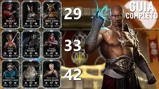 Guia completo | Como passar as Lutas 29, 33 e 42 da Torre do Tempo | MK Mobile 6.3
