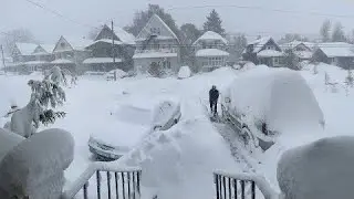 Рождественский хаос в Канаде! Сильная метель стала причиной множества аварий в Саскачеване.