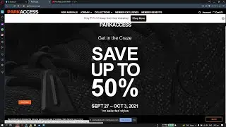 PARKACCESS UP TO 50% OFF SEPTEMBER 27 TO OCTOBER 3, 2021
