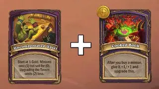 Cooked Book + Uncompensated  Upset Is Broken! | Hearthstone Battlegrounds Anomaly