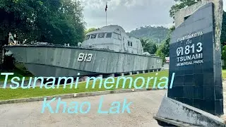 Visiting the Tsunami Museum and memorial on Khao Lak