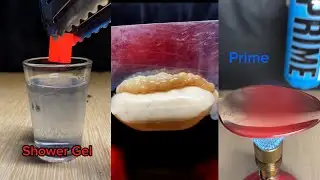 Experiment 1000&deg;C Knife vs Soap Hot Spoon vs PRIME Hot Ball vs Shower Gel | Cool Science Experiment