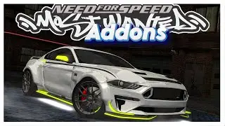 Ford Mustang RTR SPEC 5 (2019) • Addons Cars Gameplay • NFS Most Wanted 2005 PC