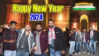 Happy New Year 2024 | India Gate Delhi | इंडिया गेट कैसे जाए | #happynewyear | Akbar Ahmad