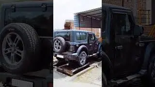 deep cleaning the muddiest Mahindra thar.satisfying disaster car detailing the ultimate foam wash