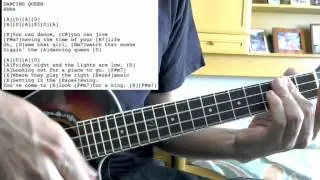 BUC 14-6-2015 Dancing queen- Abba ukulele play along with chords.