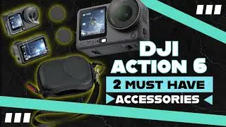 DJI Osmo Action 6 - 2 Essential Accessories 