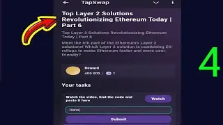 Top Layer 2 Solutions Revolutionizing Ethereum Today | Part 6 | Tapswap Code