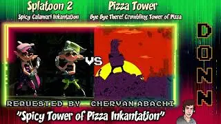 Spicy Tower Of Pizza Inkantation 🐙🍕~ (Splatoon 2 X Pizza Tower) [By @DonnBandicoot]