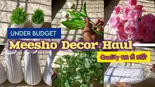 Meesho Decorative Items Haul 🛍️ | Low Budget Home Decor in Odia | Honest Review#smrutidc #odiavlog 