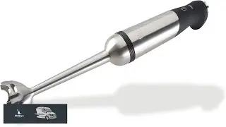 All Clad Electrics Stainless Steel Immersion Blender 2 Piece Turbo Function 600 Watts