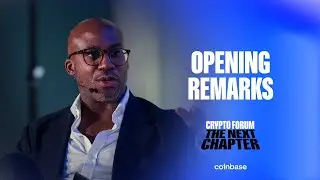 Криптовалютный форум Coinbase | Вступительное слово