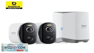 Baseus Security Protection Outdoor Camera N1 Series 2K 2 Cam Kit Wireless Home