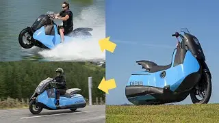Biski Amphibious Motorcycle:Experience the Thrill of Land and Sea