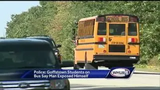 Police: Goffstown students on bus say man exposed himself