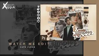 [WATCH ME EDIT #1] - CAPA DE FANFIC CLEAN