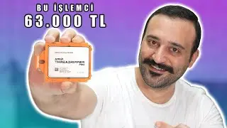 63.000 TL'lik İşlemci 😲 Threadripper PRO 3995WX ve Asus WRX80