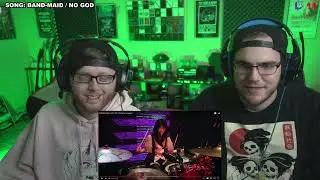 Live Stream Reactions!  |  BAND-MAID / NO GOD