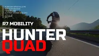 [HunterQuad] 헌터쿼드 후방캠 라이딩을 찍어봤습니다.  / Electric Scooters Hunter Quad