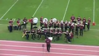 Walker Wolverine Attachk Pep Band in competition
