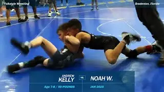 Andrew Kelly vs Noah W. - Bradenton IOF (Folkstyle) - 01/2025