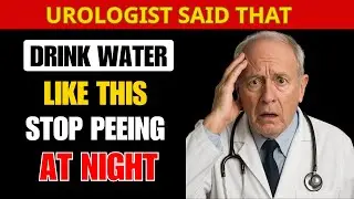 Urologist: Drink Water Like THIS to Stop Nighttime Urination &ndash; Secrets Seniors Wish They Knew Sooner