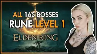 I beat ALL 165 Elden Ring Bosses at RUNE LEVEL 1 (RL1) | Thundrea