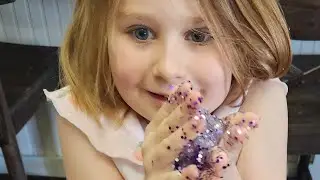 Unboxing slime /wally koalie making messes / slime stem experiment / slime making