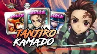NEW BATTLE WITH LIGHT TANJIRO KAMADO IN RTA [Summoners War x Demon Slayer