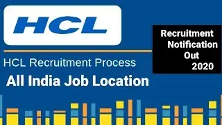 HCL PVT LTD Recruitment 2020 | 12th pass jobs | Govt jobs 2020 | dailyjobs