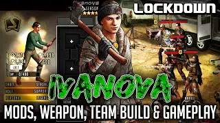TWD RTS: S Class Ivanova Guide & Gameplay! Mods, Weapon & Team build! Walking Dead: Road to Survival