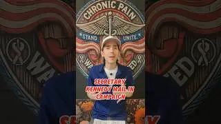 RFK CDC Mail-In Campaign #cpwu #painwarriorsunited #cdc #cdcguidelines #painawarenessmonth #pain