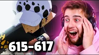LAW VS VERGO!!!! One Piece Episode 615, 616, & 617 Reaction