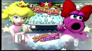 Mario Super Sluggers: Peach Monarchs vs Birdo Bows Gameplay HD
