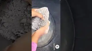 Gritty cement Crumble #satisfying #youtube #relaxing #asmr please subscribe my channel ☺️