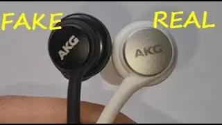 Samsung AKG earphones real vs fake review. How to spot clone Samsung ear buds