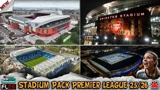 Stadium Pack Premier League 25/26 Fresh Stadium - PES 2021 - Football Life 2026