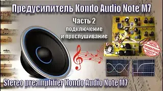 A117 Audio Note Kondo M7 Легендарный Пред #2