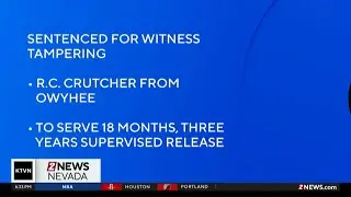 Idaho man sentenced for witness tampering after federal investigation