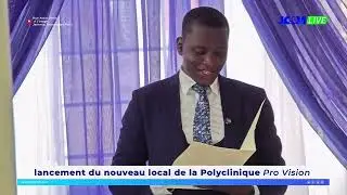 Inauguration de la Polyclinique Pro Vision : Discours du PDG, Dr Emmanuel Samedy
