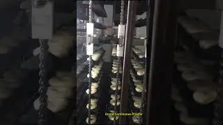 Donut production line | Automatic donut production line | donut continuous proofer #machine #baking