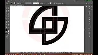 GJ Logo Design Tutorial |  Adobe Illustrator CC 2021