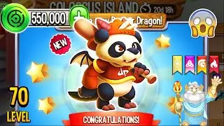 Dragon City: Dude Perfect Dragon, plus all Holiday Island | Completed 2020 😱
